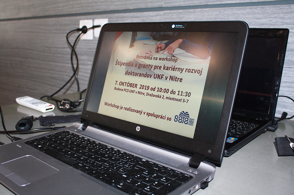 7. 10. 2019 | Workshop o mobilitách pre doktorandov