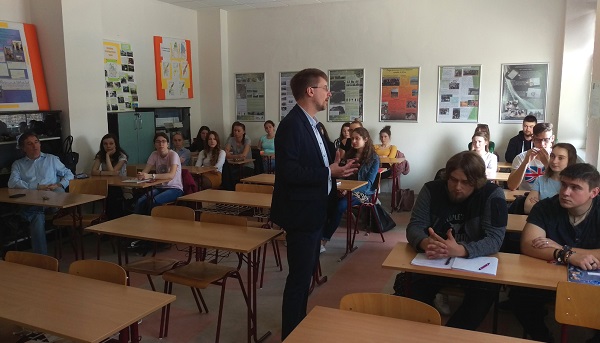 Návšteva z Univerzity v Gdaňsku