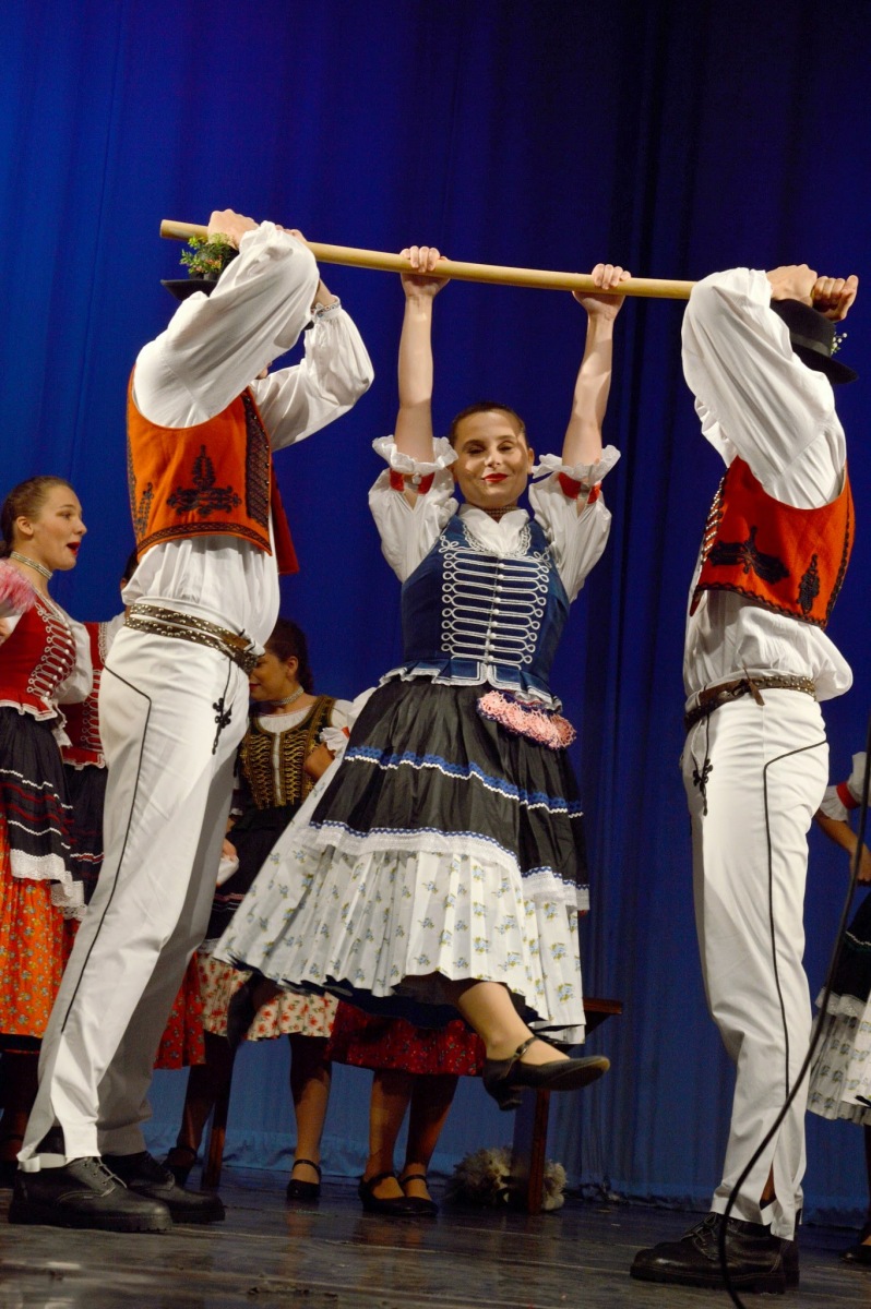 Folklórny súbor Gymnik na festivale Akademická Nitra 2021