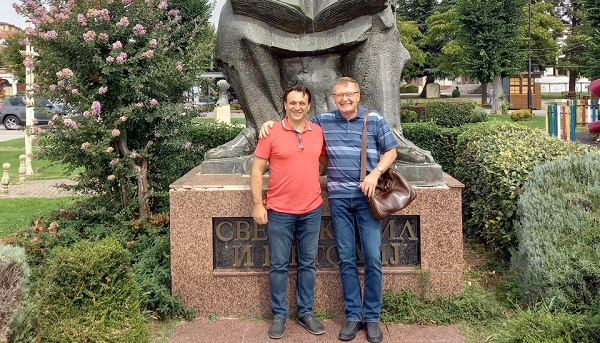 Profesor Sirotkin na Erasme v Skopje