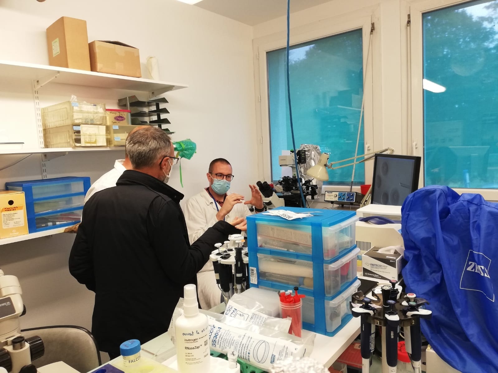 Spolupráca s inštitúciou INRAE vo Francúzsku 3 katedra botaniky a genetiky INRAE