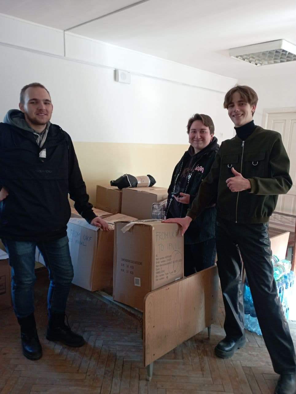 Humanitárna pomoc dorazila do Ľvova 4 zbeirka UA2