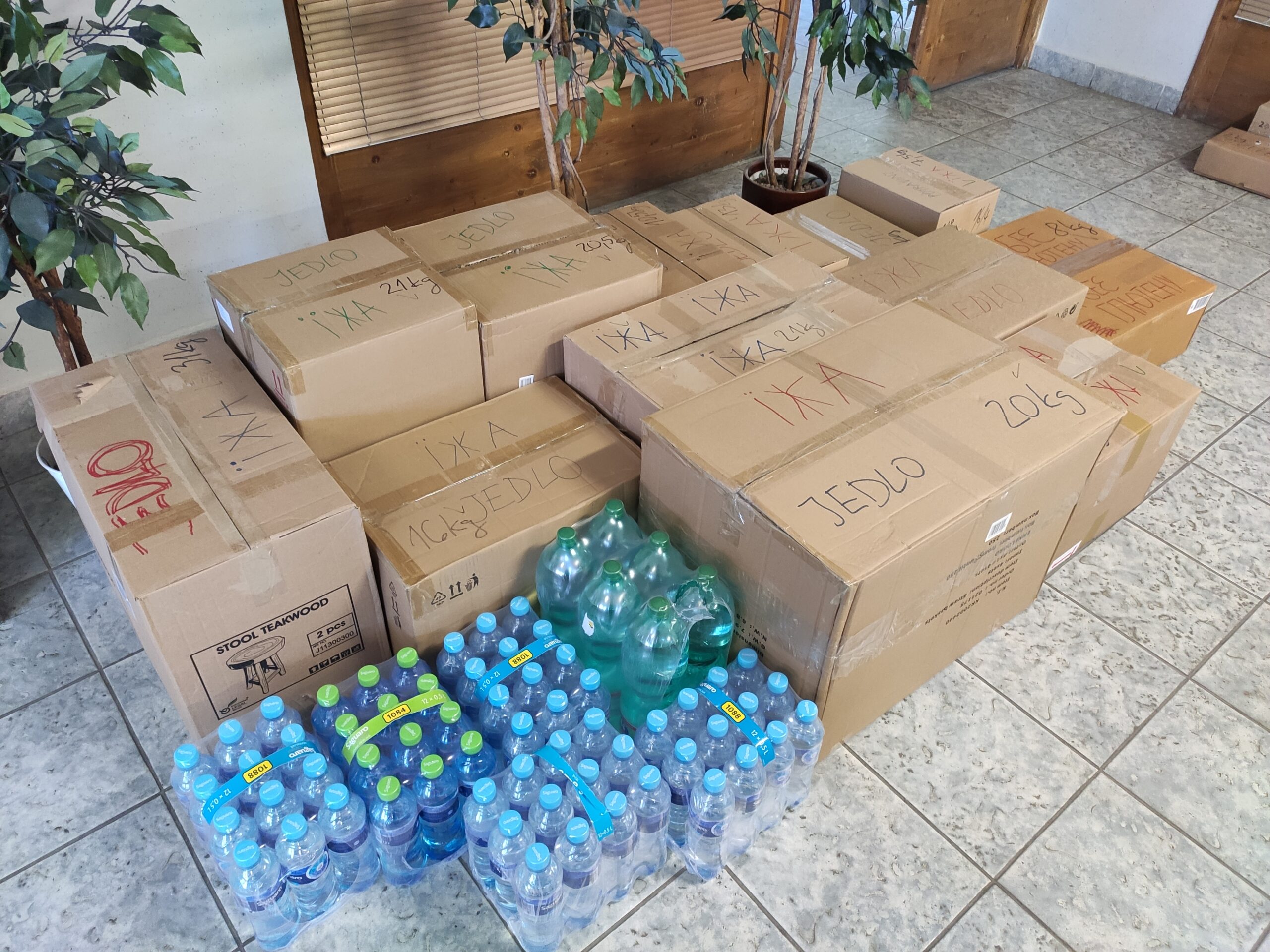Humanitárna pomoc dorazila do Ľvova 1 zbierka UA4