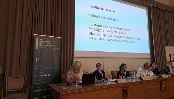 Prof. Inštitorisová na kongrese bohemistiky