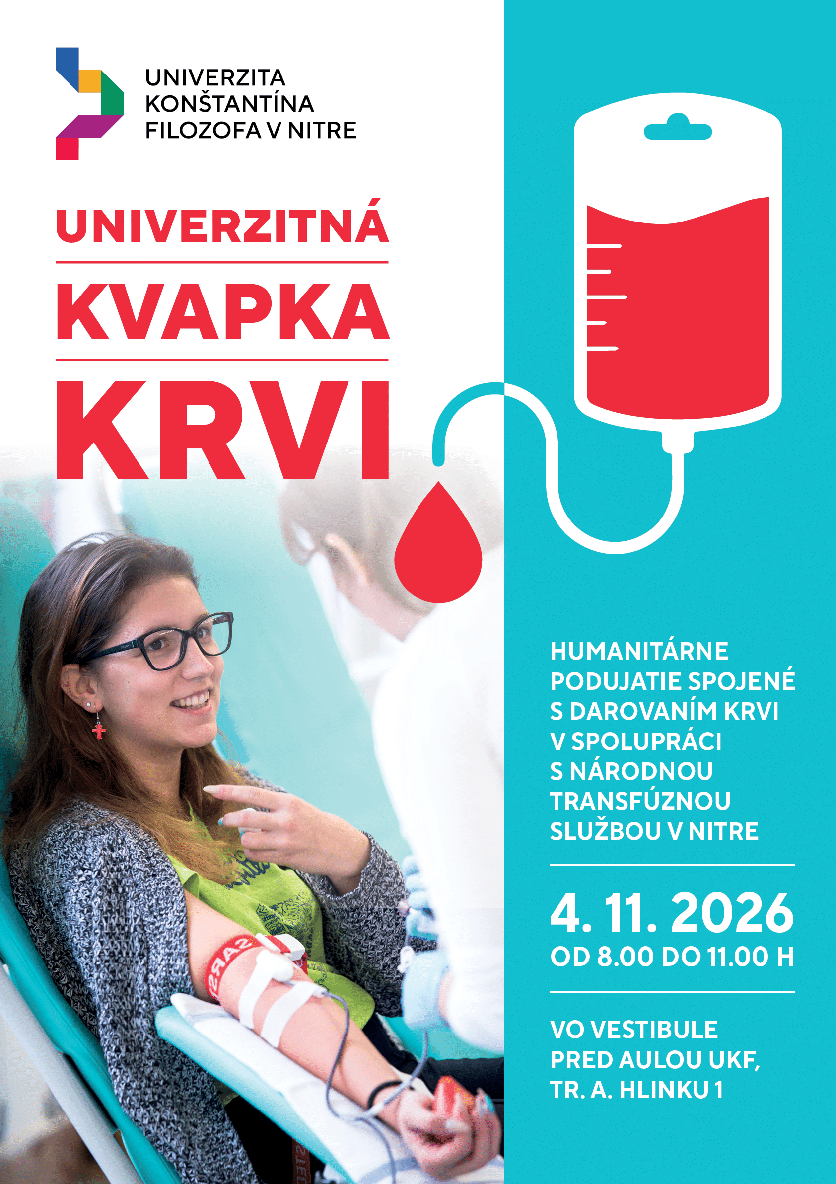 Univerzitná kvapka krvi 3 A1 kvapka krvi 2026 11v2